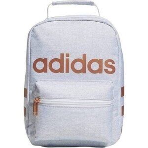adidas Unisex Santiago Insulated Lunch Bag White Gold